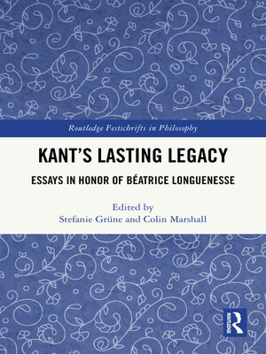 cover image of Kant's Lasting Legacy